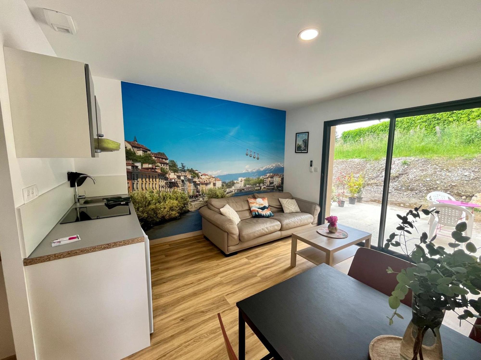 Le Parme' Nid - 3 Lits Avec Terrasse Et Clim Appartement Beaucroissant